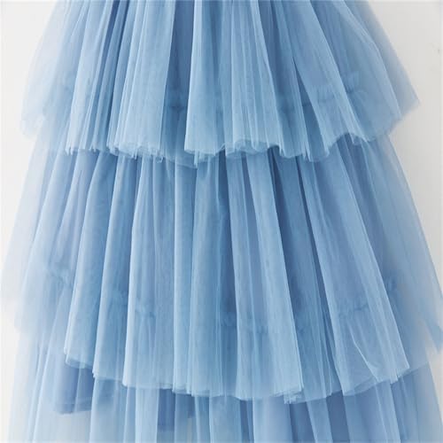 Toddler Girl Tulle Tutu Dress with 3D Flowers