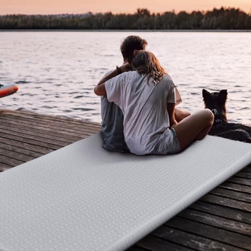 Coldwind 3 Inch Memory Foam Camping Mattress Pad Gray