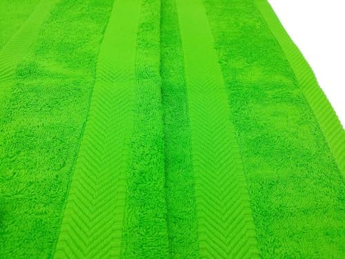 Natural Water Absorbent Bath Sheet Towel Set - Lime - 2 Pieces