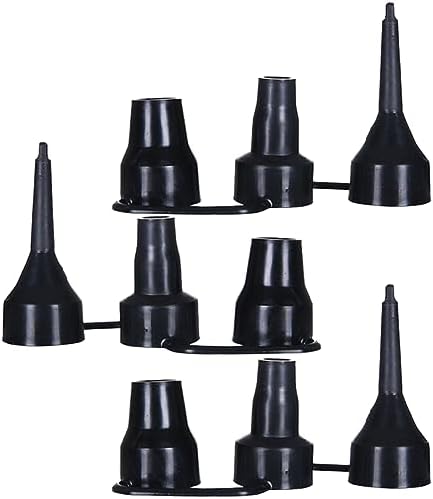 Helonge 3 Pack Air Pump Nozzles Replacement Adaptor