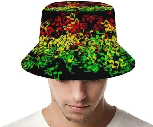 Unisex Fisherman Cap Lightweight Sun Protection Bucket Hat for Beach and Fishing