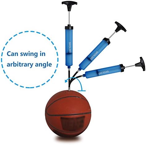 SKOLOO 10 Hand Air Pump for Sports Balls and Balloons