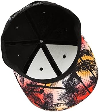 Quanhaigou Colorful Snapback Hat for Men Women