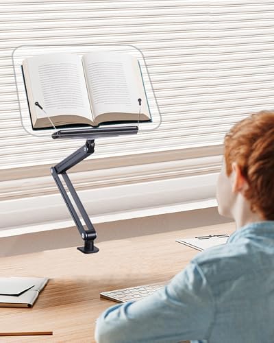 ASIEIT Adjustable Book Stand for Reading and Cooking