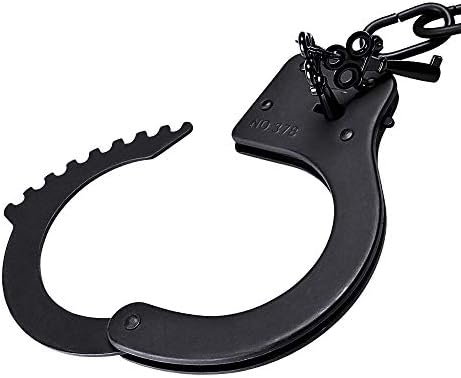 Bedsecret Double Lock Steel Police Handcuffs with Keys