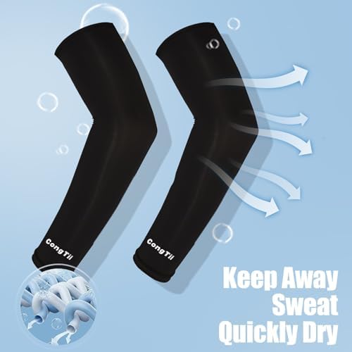 CongTil Kids Arm Sleeves UV Protection Cooling
