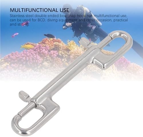 Alomejor Heavy Duty Marine Grade Diving Clips with Double Ends