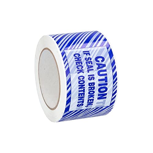Tamper Evident Packing Tape 3 Inch x 110 Yards 1728 Pack