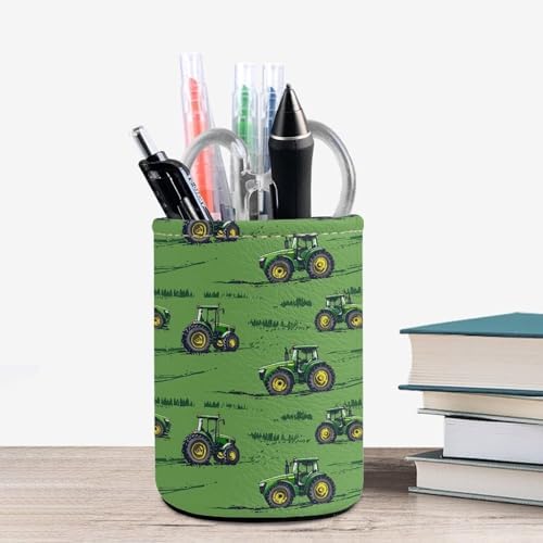 HUGS IDEA Tractor Pencil Pen Holder Desk Organizer