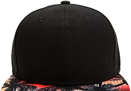 Quanhaigou Colorful Snapback Hat for Men Women