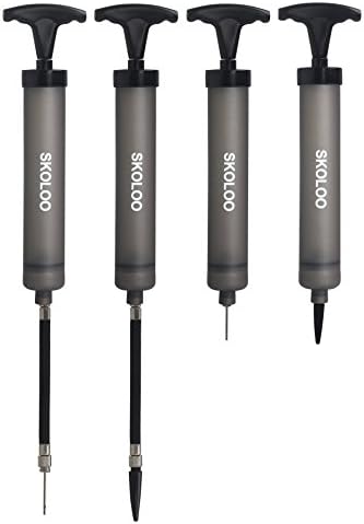 SKOLOO 10 Portable Hand Air Pump Inflator Kit 1