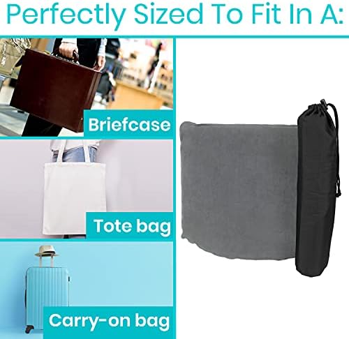 Vive Self Inflatable Seat Cushion - Portable Lightweight Durable