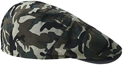 WITHMOONS Military Camouflage Newsboy Flat Cap YZ30104