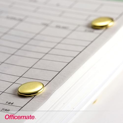 Officemate Paper Fasteners 2 Inch Brass 99817
