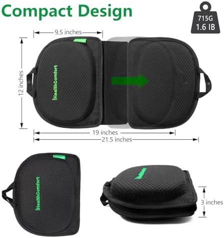 IHEALTHCOMFORT Small Travel Seat Cushion 1