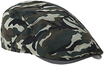 WITHMOONS Military Camouflage Newsboy Flat Cap YZ30104