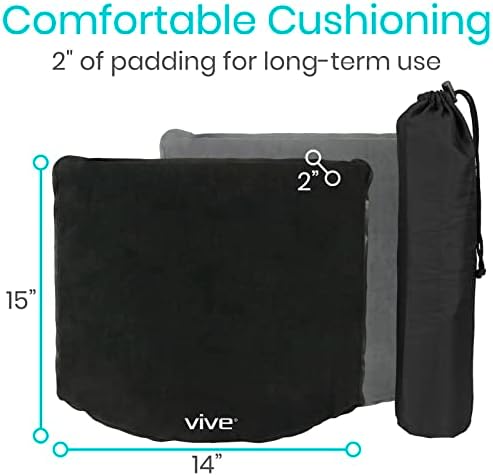 Vive Self Inflatable Seat Cushion - Portable Lightweight Durable