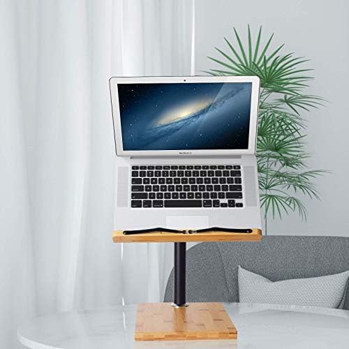 Wishacc Bamboo Adjustable Book Stand for Reading 1