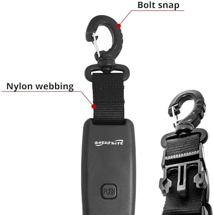 Saekodive Auto-Lock Retractor 35 for Diving Outdoor Adventures
