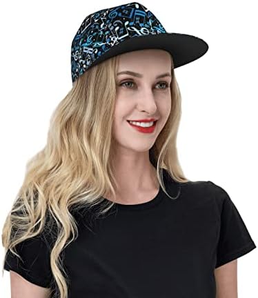 Funny Music Notes Baseball Cap for Men Women Unisex 1