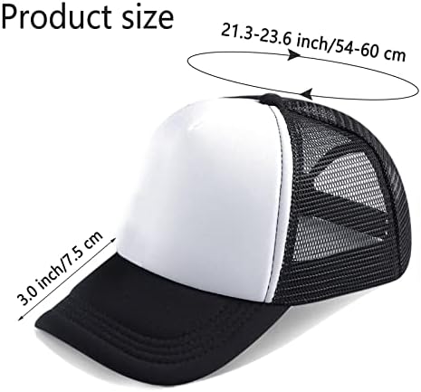 Ultrafun 12 Pack Breathable Mesh Hats for Men Women 1