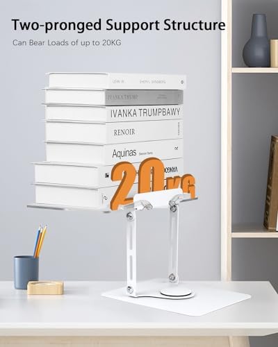 Honagu Adjustable Book Stand with 360 Degree Rotation