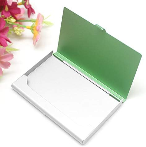 Aluminium Alloy Card Holder Box - Portable Business ID Wallet Case