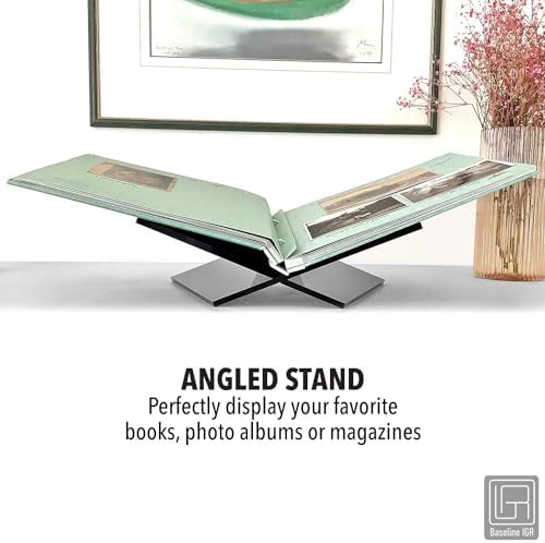 Baseline IGR Large Acrylic Book Stand - 125 x 95 x 55