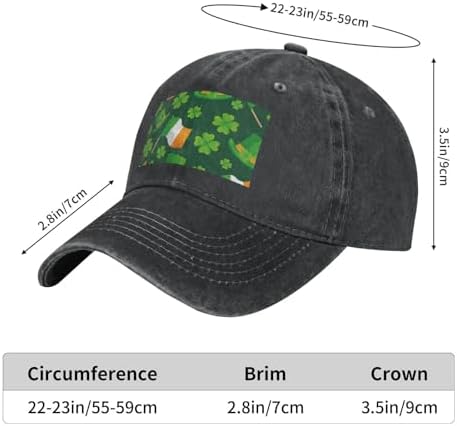 MZERSE Unisex Baseball Cap Adjustable High Crown Cotton Hat
