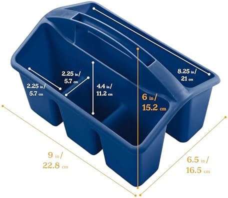 ECR4Kids 4-Compartment Storage Caddy Set 1