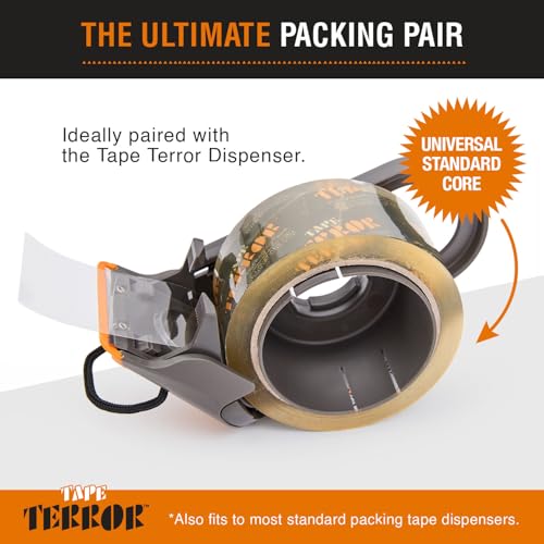 Tape Terror Clear Packing Tape 48mm x 50m 1 Roll