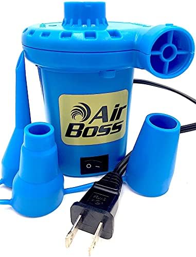 Fast Fill Air Pump with 3 Nozzles for Inflatables