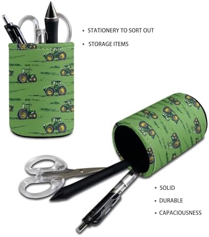 HUGS IDEA Tractor Pencil Pen Holder Desk Organizer