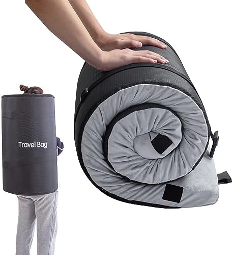 MLILY Memory Foam Camping Mattress 25 Inch Single with Travel Bag