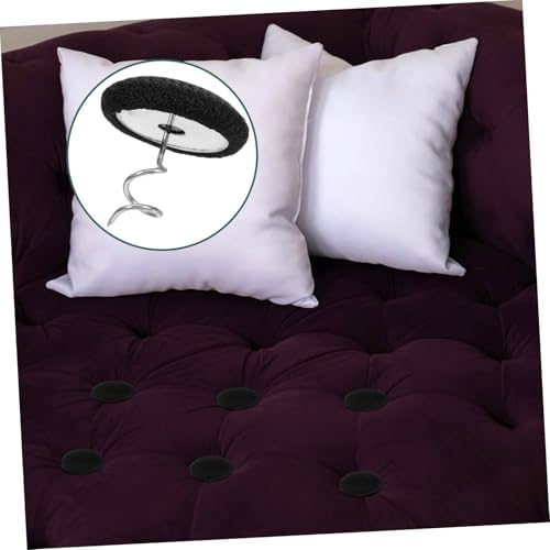 ABOOFAN 30Pcs Fabric Covered Upholstery Pins for Slipcovers and Bed Skirts