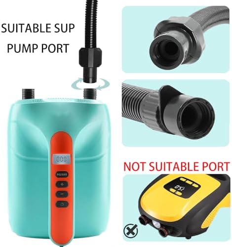 Estgora SUP Pump Adapter Set with 7 Nozzles 1