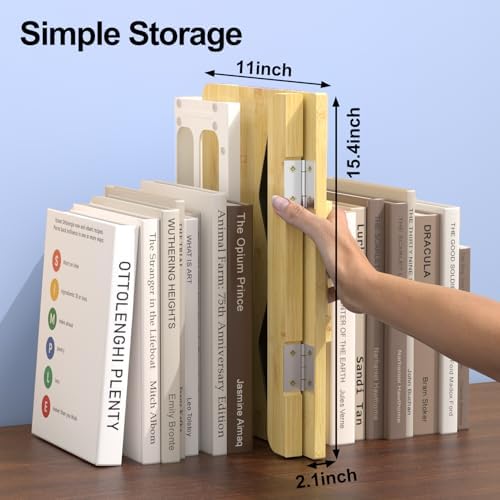 Boyanda Foldable Book Stand with Light 154 x 110 Inch