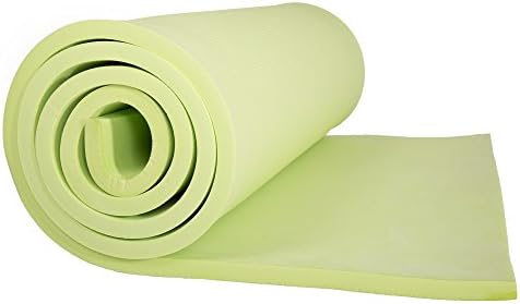Wakeman Foam Sleeping Mat - Lightweight Non-Slip Green Camping Mat