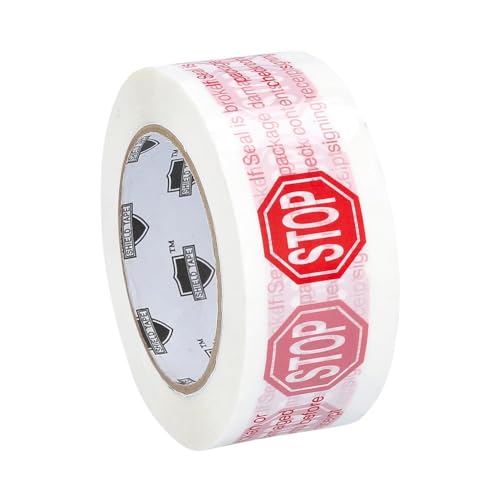 PSBM Broken Seal Tape 2x110 Yard with Red Stop Sign