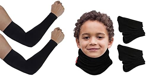Aegend Adult Arm Sleeves 2 Pack Black