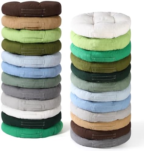 Huwena 24 Pack Classroom Floor Cushions with Handles 15 Inch
