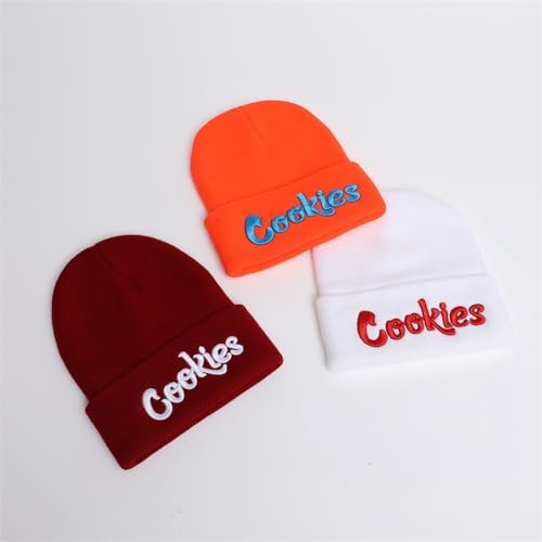 Unisex Acrylic Knit Beanie Cuffed Hat Winter Warm