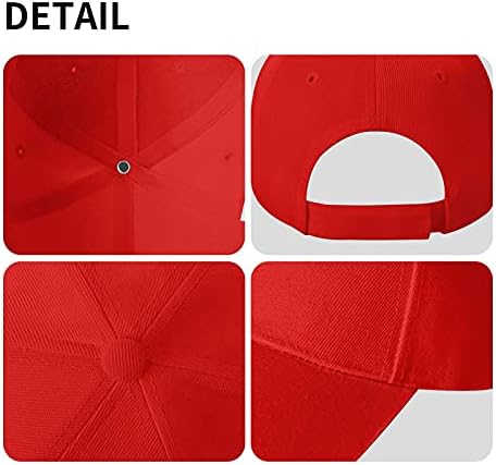 YGDYFBB Titties Red Unisex Fishing Baseball Cap with Ventilation