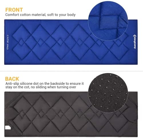 KingCamp Camping Sleeping Pad 75x25 Navy