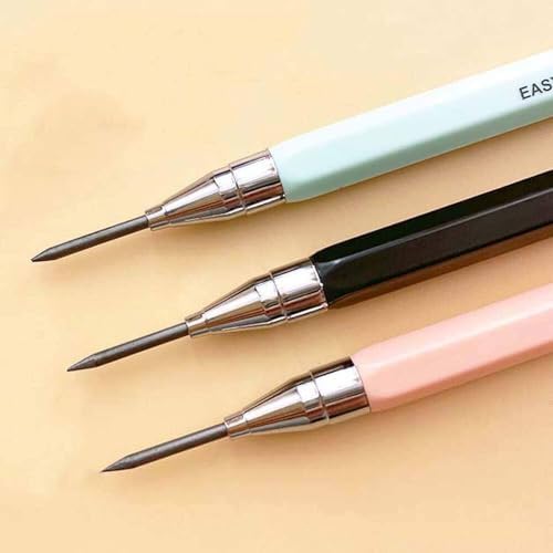 2 Pcs Mechanical Pencil 2mm Automatic Drawing Pencil