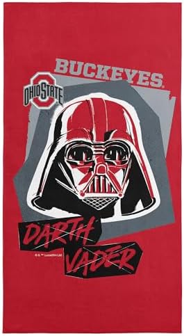 Northwest NCAA Ohio State Buckeyes Beach Towel - Darth Vader