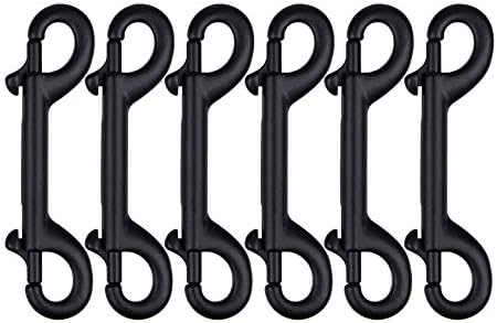 6Pcs Marine Grade 316 Stainless Steel Diving Hook Clips 1