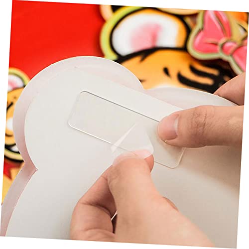 EXCEART 120pcs Non-Marking Double-Sided Tape for Wall Mounting 1