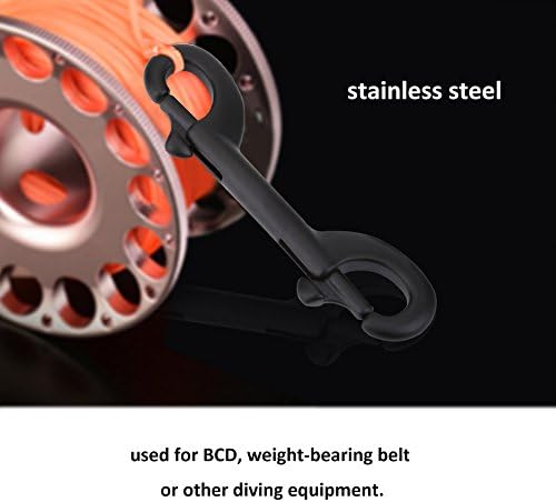 Vbestlife 100mm Stainless Steel Scuba Diving Clip Hook Bolt Snap