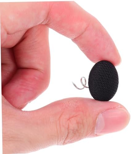 MERRYHAPY 30pcs Black Fabric Covered Twist Pins for Slipcovers